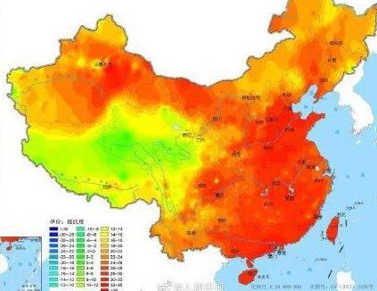 2019暑期來(lái)臨，全國(guó)多地高溫超長(zhǎng)待機(jī)開(kāi)啟 你家熱成啥顏色了？